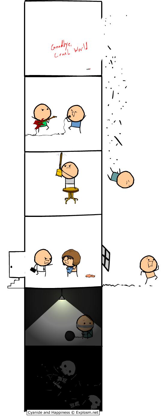  Autors: GrāfēnsĶirsis Cyanide & Happiness. Tulkoti. 2