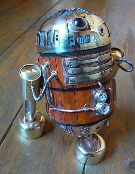 Steampunk R2D2  Scaronī alus... Autors: rudek 10 interesanti Steampunk gadžeti