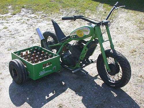 īpašs izgudrojums dzērājiem Autors: FOXERISs Jocīgie motocikli