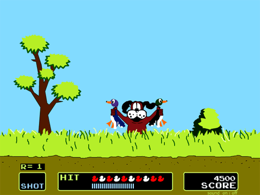 Duck Hunt spēlē medību suns... Autors: Ljauljaaa Old Games