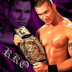 Randy Orton as WWE champ Autors: TripleH WWE-Randy Orton