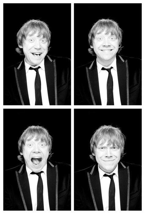 šeit viņš izskatās TĪĪĪK vecs Autors: JustChuckMe Rupert Grint / bildes