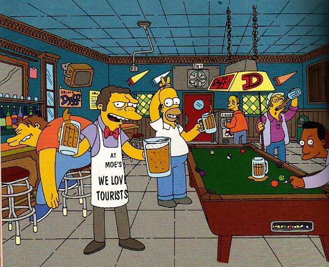 Homers bieži viesojas Mo... Autors: kautkas123lv Homers Simpsons