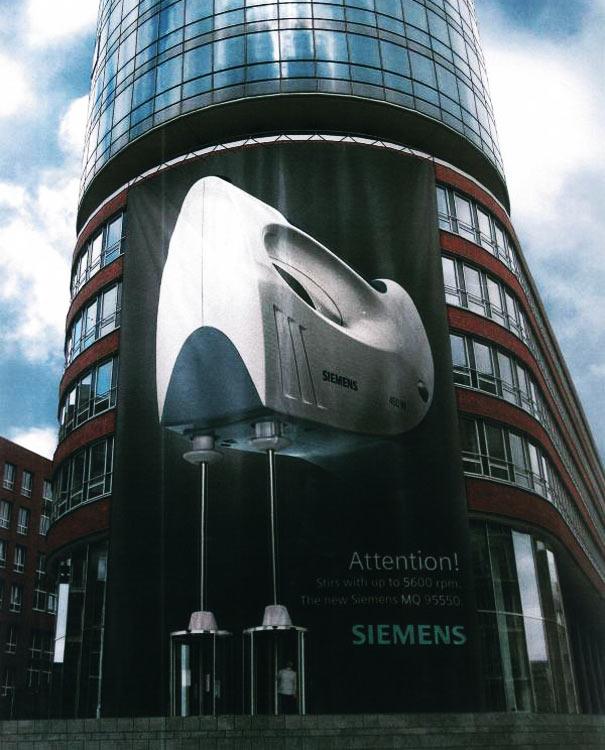 Siemens Mixer Autors: battery Kreatīvas reklāmas - 1.daļa