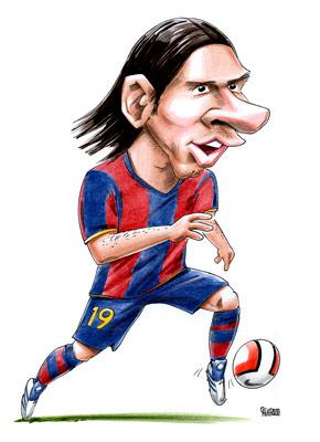 Lionels Messi Autors: Sarah 1D Karikatūras-Sports