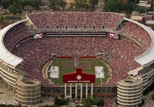 BryantDenny Stadium Alabama... Autors: pavilioN TOP 15 lielākie amerikāņu futbola stadioni amerikā