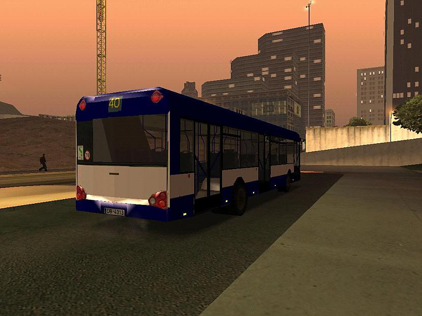 Autobuss  Solaris Urbino 40... Autors: ivolatvia Grand Theft Auto - Latvia