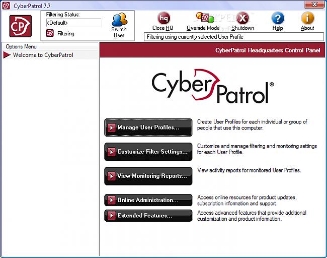 CyberPatrol Parental Controls... Autors: Ugiss Interneta filtri