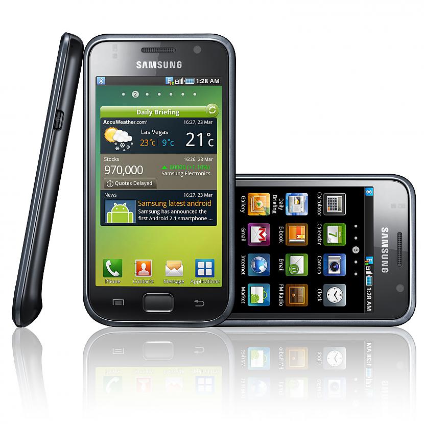 Top 9  Samsung I9000 Galaxy S Autors: Zvēru pavēlnieks Top 10 Android telefoni 2010 - 2011