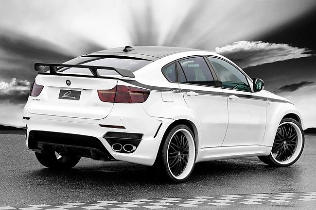 Auto ieguva platākus spārnus... Autors: Siikais11 BMW X6 no Lumma Design