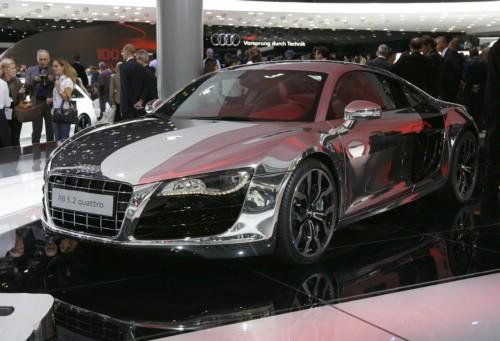  Autors: Janka95 Pilnībā hromēts Audi R8 5.2L FSI