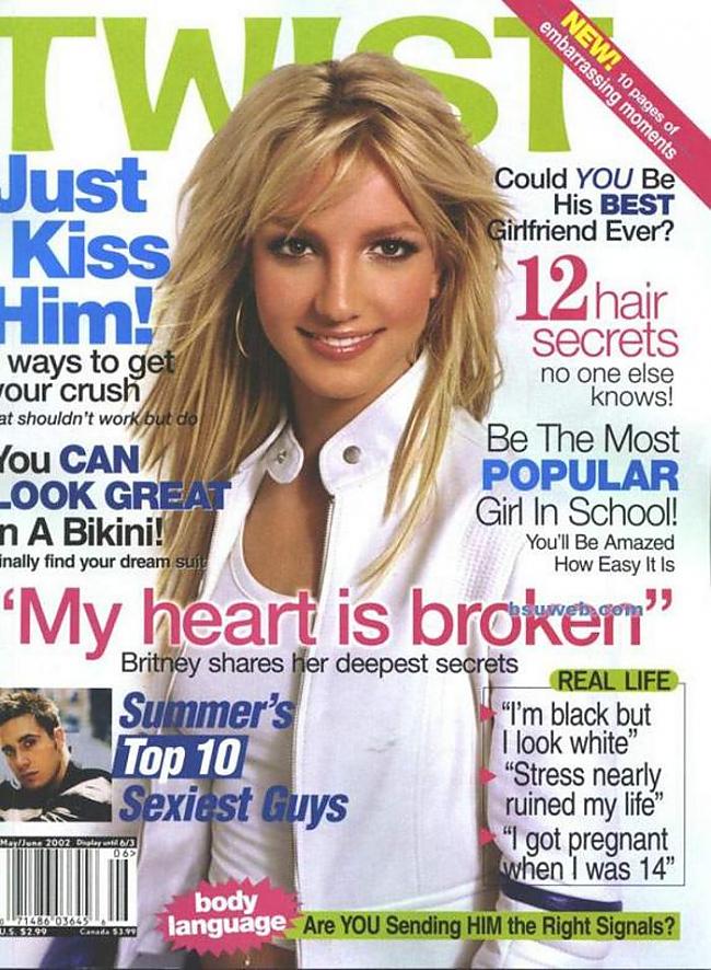 Twist MayJune 2002 Autors: bee62 Britney Spears Magazines