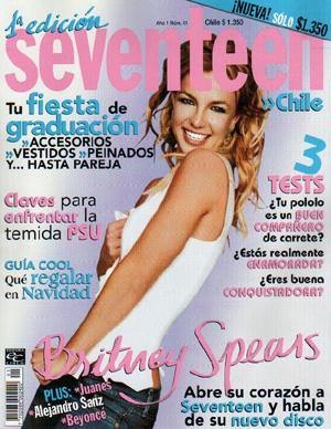 Seventeen Chile 2003 Autors: bee62 Britney Spears Magazines