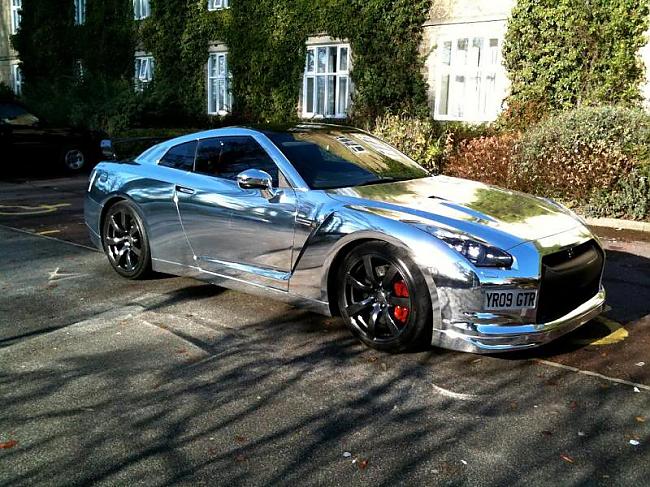  Autors: supernovalv Jaunais Nissan GT-R Chrome