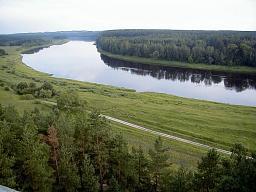 Daugava Naujenes apkārtnē... Autors: BrekeshViirs Latvijas skaistākie dabas skati.