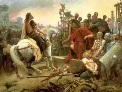 58 BC Cēzara gallu kariViena... Autors: Cuukis 10 Lielākās militārās kampaņas.