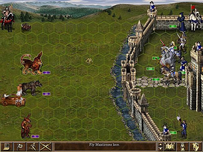 Uzdevums spele ir tads pats ka... Autors: ad1992 Heroes of Might and Magic evolucija