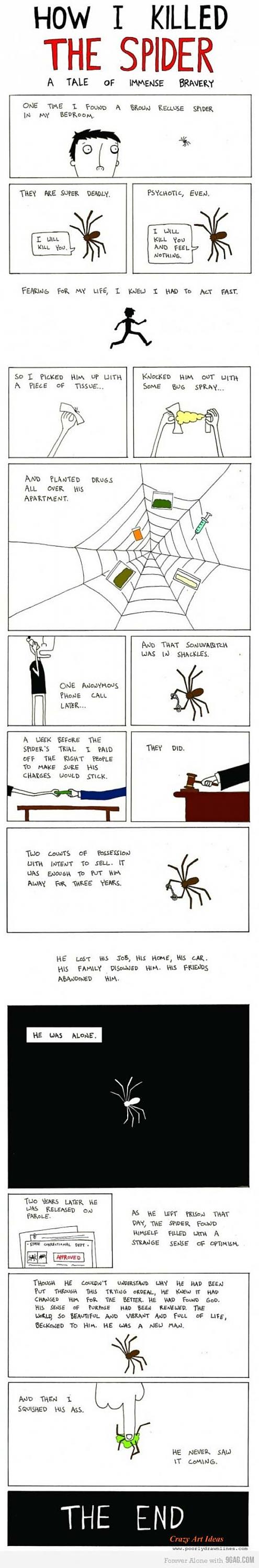  Autors: Dark BUFU kā es nogalinaju zirnekli