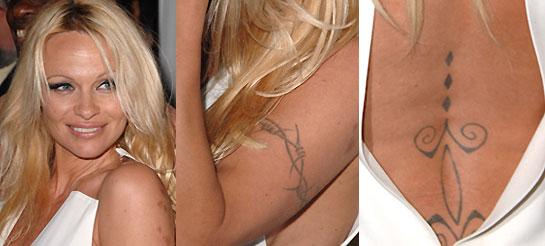 Pamela Anderson Autors: sikaknipa111 Aktrišu tattoos 4