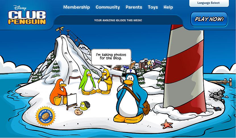 ClubPenguincomTāpat kā... Autors: Cepumiinsh Online spēles