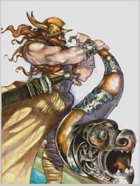 Heimdals ir dievu sargs Odina... Autors: wyatt Nedaudz par seno Skandināvu dieviem.