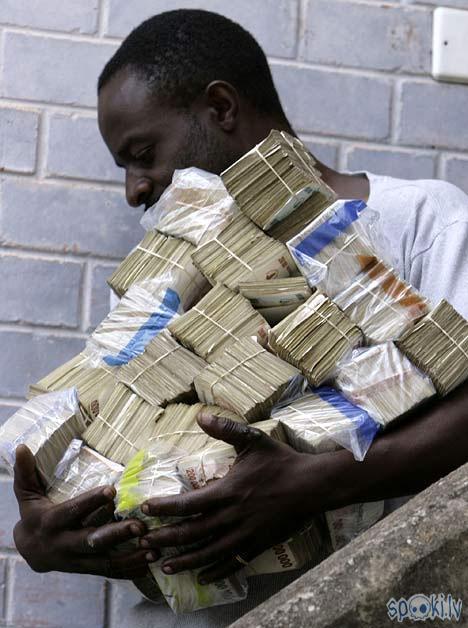  Autors: racoon Inflācija Zimbabvē ir 231 000 000 &#37;