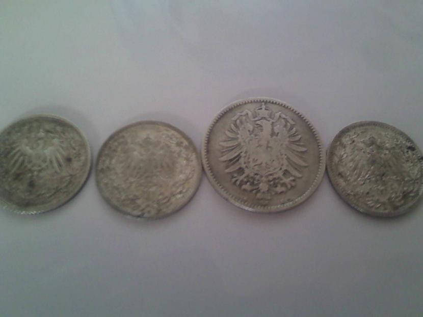 Četras vācu markas  1874 1906 ... Autors: EaGle Naudas zīmes un monētas.
