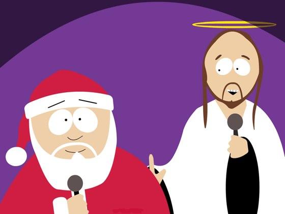 tusējis ar Ziemassvētku vecīti Autors: ainiss13 South Park pārkāpj robežu