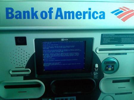 Amerikas Bankautomāts Autors: luvazhels Dažādi interesanti "zilie ekrāni!
