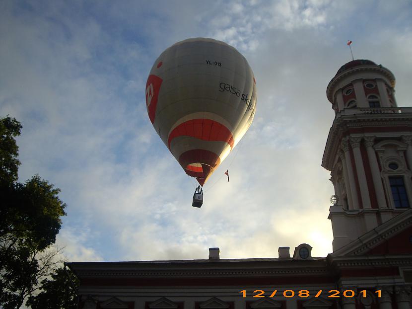  Autors: Siikais11 12.augusta Gaisa balonu vakara lidojums