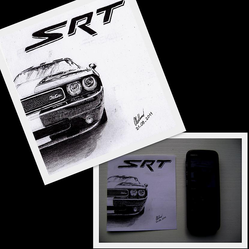 Dodge Challenger SRT          ... Autors: OsCar18 Atkal zīmēju!!!