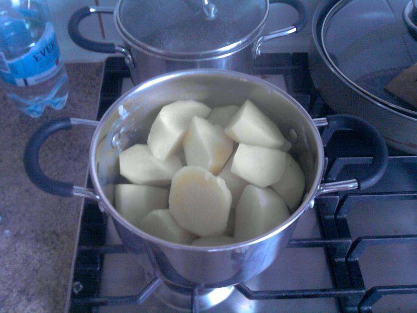 Kad kartupelīši uzvarāsnokāšam... Autors: rabbitman15 Kartupeļu sacepums ar vistas spārniņiem.