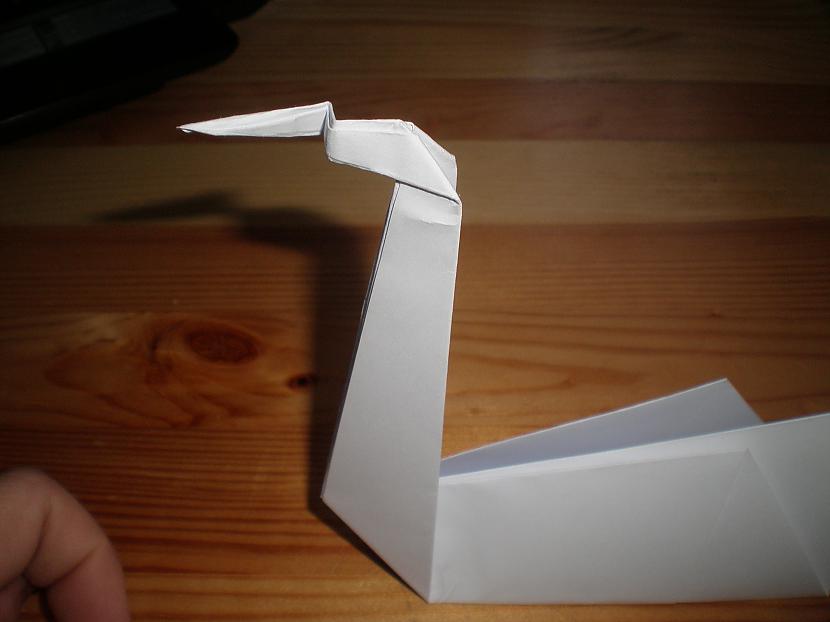 Kad galva uztaisīta ķeramies... Autors: KaaMiS13 Origami - Gulbis , Step by step