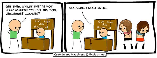  Autors: Crop cyanide and happiness! Komiksi.