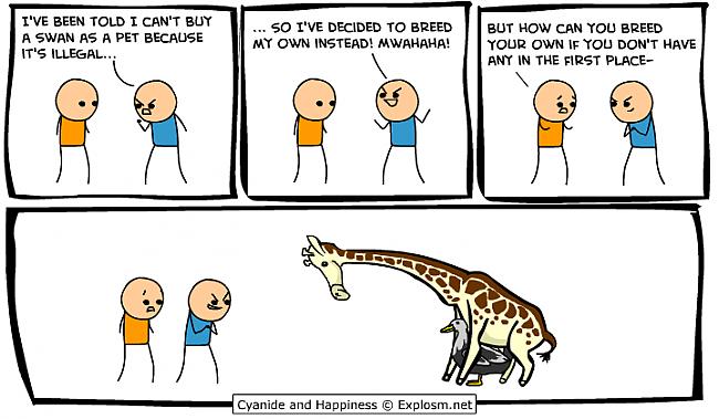  Autors: Crop cyanide and happiness! Komiksi.