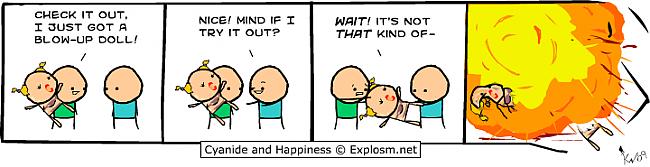  Autors: Crop cyanide and happiness! Komiksi.