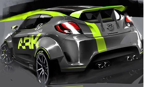 ARK Performance aprīkojis... Autors: HHRonis Hyundai Veloster kā rallija auto.
