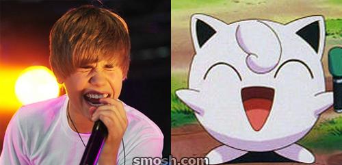 Justin Bieber  Jigglypuff Autors: PEDOLĀCIS zvaigznes kas izskastās  ka pokemoni