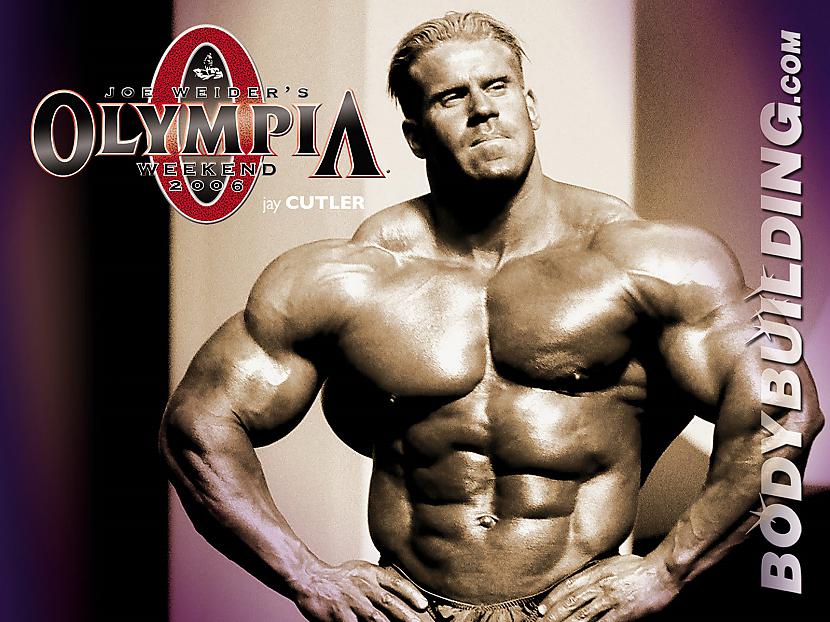  Autors: Tapiic IFBB professional bodybuilder Jay Cutler