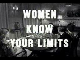  Autors: im mad cuz u bad Women: Know Your Limits!
