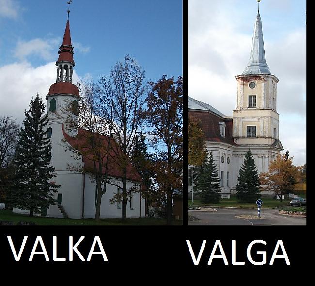 baznīca Autors: ghost07 Valka vs Valga