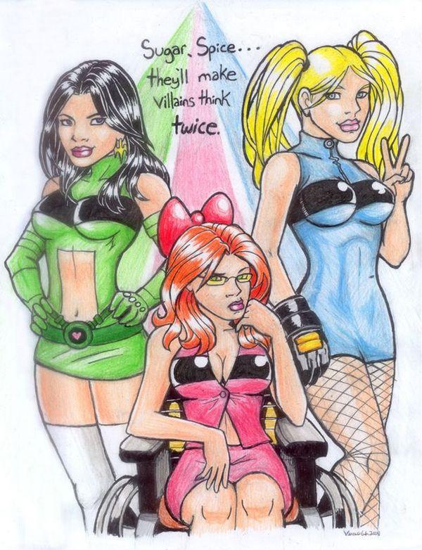 The power puff girls Autors: CMONLYY Multeņu varoņi arī aug.