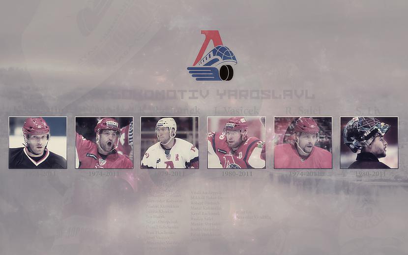 Yaroslavl Lokomotiv by Black... Autors: Pakitoo Hockey Wallpaper's