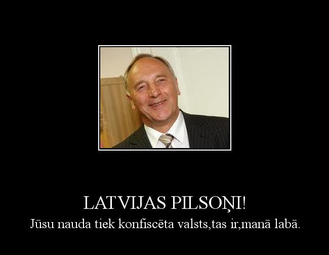  Autors: Toms Redls Latvijas pilsoņi!