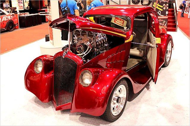 Kracklin RoseAttēlā redzamais... Autors: HHRonis HotRodi un citi tehnikas trakumi SEMA-2011 izstādē.