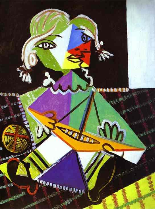 Girl with a Boat Maya Picasso Autors: legion Pablo Pikaso