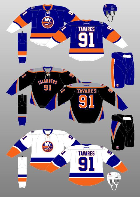 New York Islanders Autors: axell99 2011-2012 gada sezonas NHL uniformas