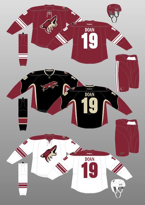 Phoenix Coyotes Autors: axell99 2011-2012 gada sezonas NHL uniformas