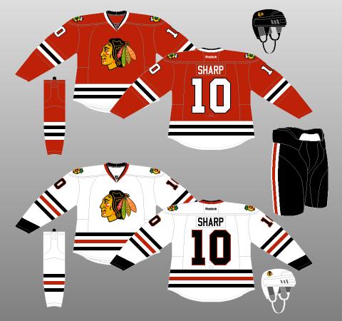 Chicago Blackhawks Autors: axell99 2011-2012 gada sezonas NHL uniformas