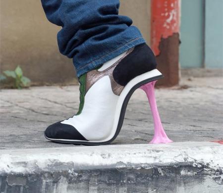košļenepapēdis Autors: DarkCat Stilīgas un radošas kurpes